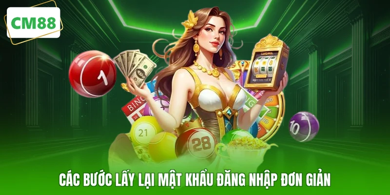 Các bước lấy lại mật khẩu đăng nhập đơn giản 