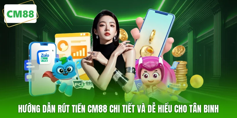 Hướng dẫn rút tiền CM88 chi tiết và dễ hiểu cho tân binh